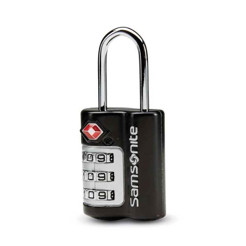 Samsonite 3 Dial Travel Sentry Combination Lock Koffer Schwarz | CH-DSV554580