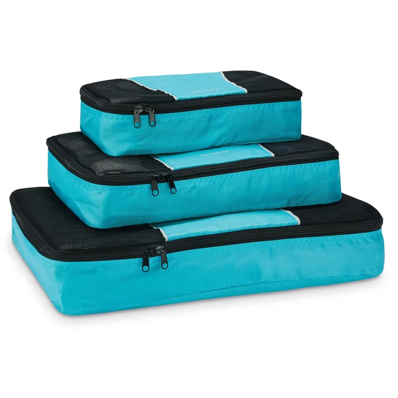 Samsonite 3 Piece Packing Cube Set Verpackungsorganisation Blau | CH-DSV554592