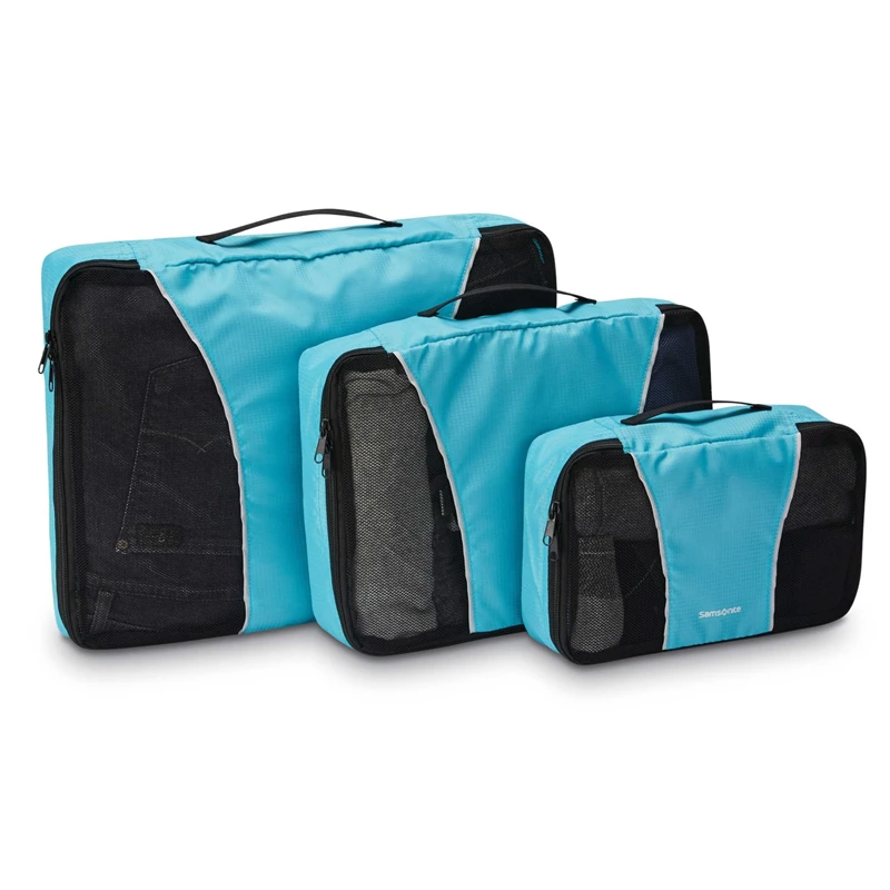 Samsonite 3 Piece Packing Cube Set Verpackungsorganisation Blau | CH-DSV554592