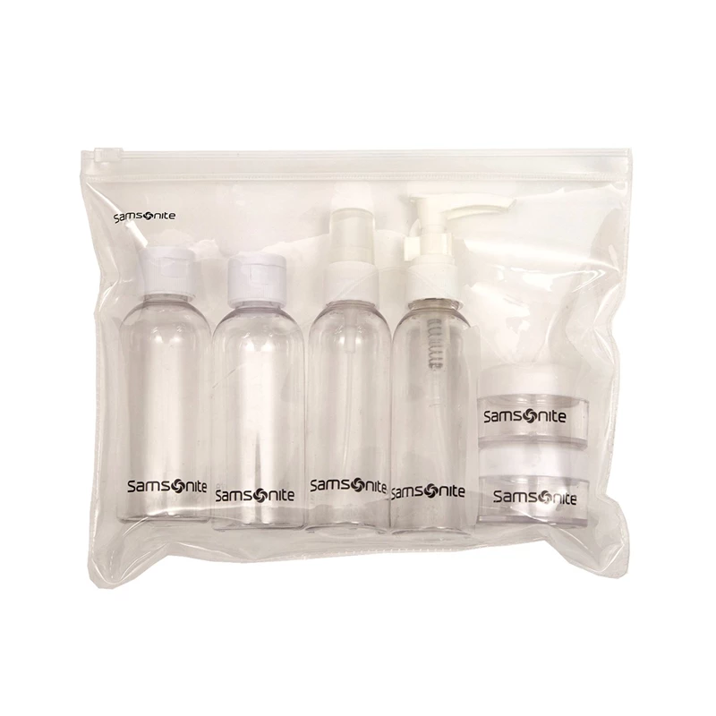 Samsonite 6pc Travel Bottle Set Toilettenartikel & Kosmetiksets Clear | CH-DSV554622