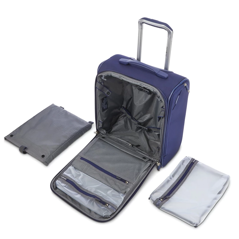 Samsonite Ascentra Wheeled Underseater Weichgepäck Blau | CH-DSV554946