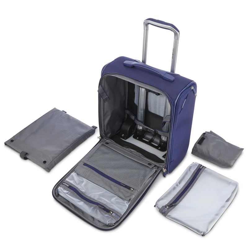 Samsonite Ascentra Wheeled Underseater Weichgepäck Blau | CH-DSV554946