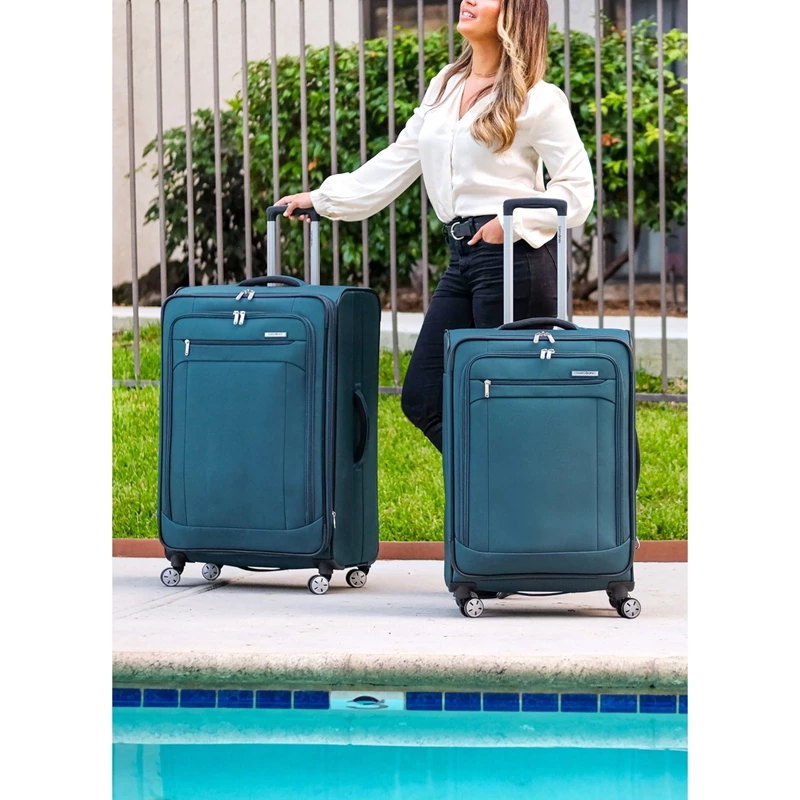 Samsonite Atrium Large Spinner Weichgepäck Blau | CH-DSV554939