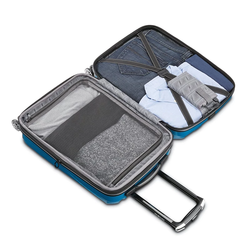 Samsonite Centric 2 Carry-On Spinner Handgepäck Koffer Blau | CH-DSV554765