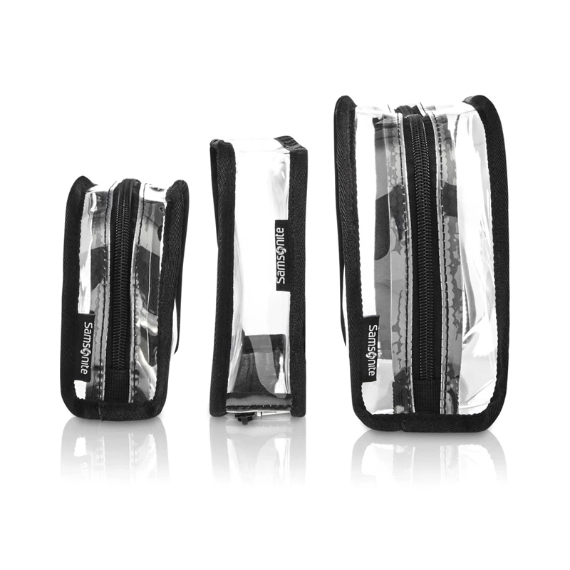 Samsonite Go Clear 3PC Accessory Pack Toilettenartikel & Kosmetiksets Clear | CH-DSV554619