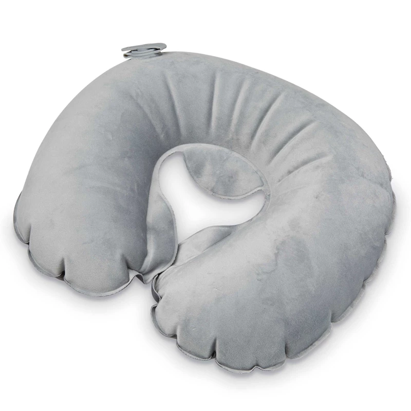 Samsonite Inflatable Pillow with Pouch Reisekomfort Charcoal | CH-DSV554635