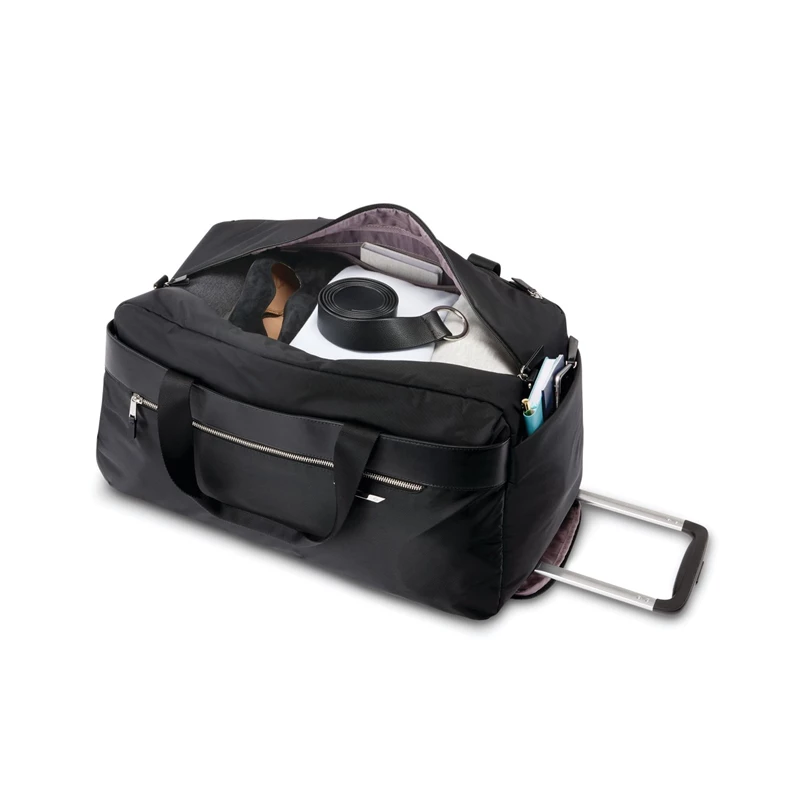 Samsonite Just Right Weekend Wheeled Duffel Weichgepäck Schwarz | CH-DSV554944