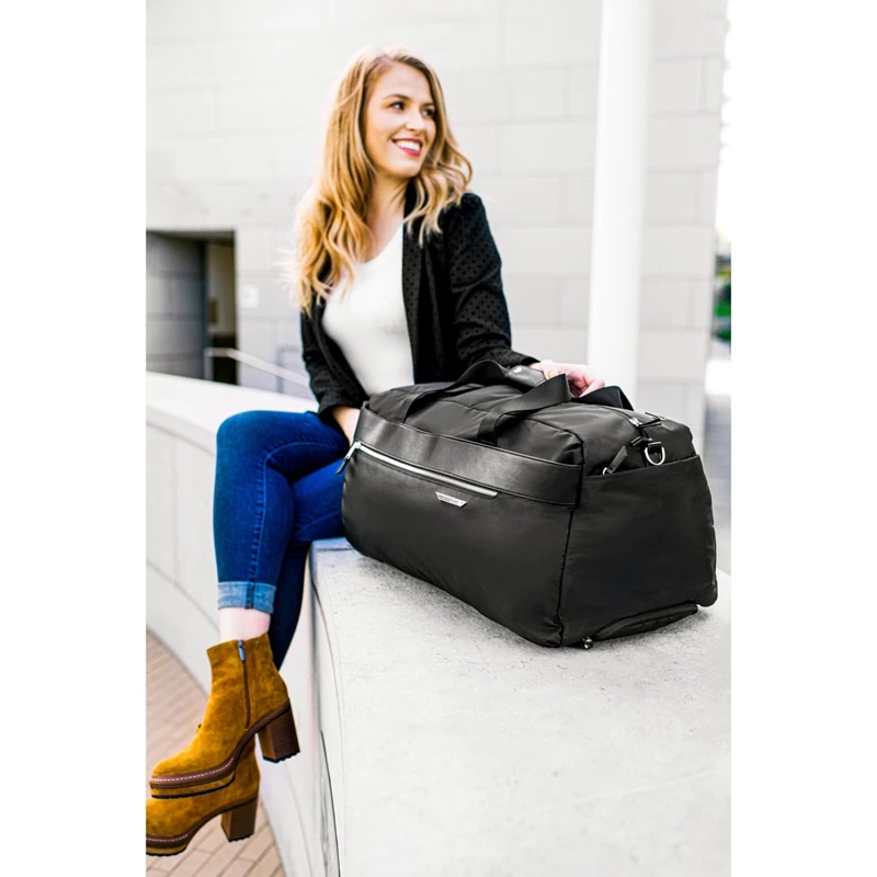 Samsonite Just Right Weekend Wheeled Duffel Weichgepäck Schwarz | CH-DSV554944