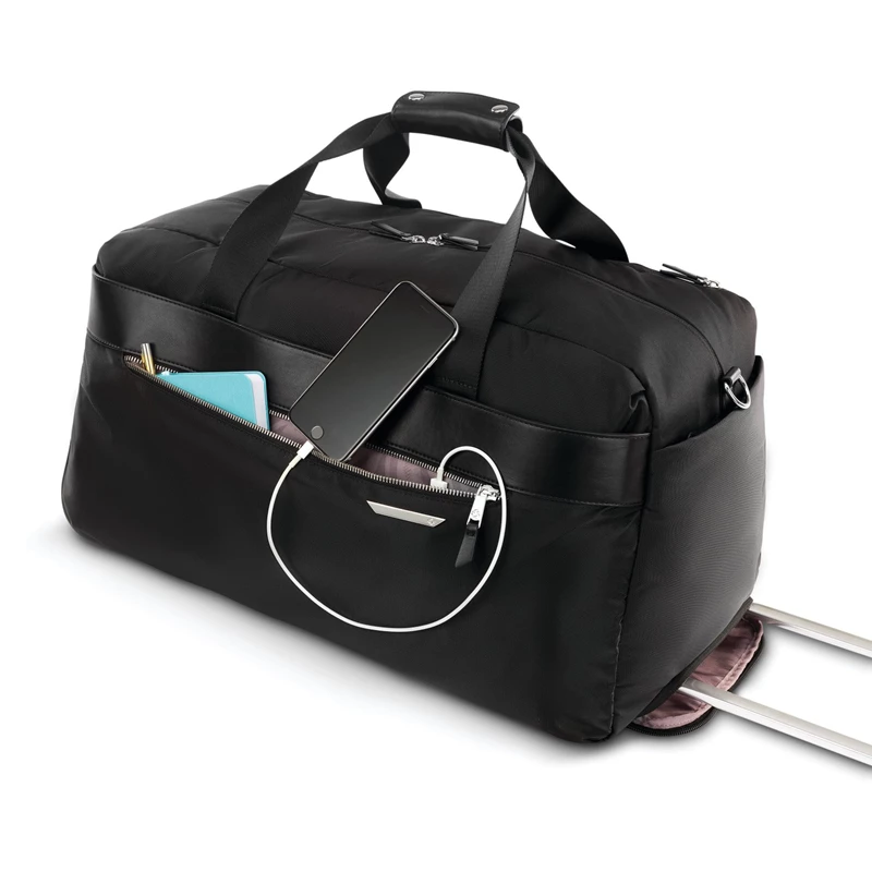 Samsonite Just Right Weekend Wheeled Duffel Weichgepäck Schwarz | CH-DSV554944