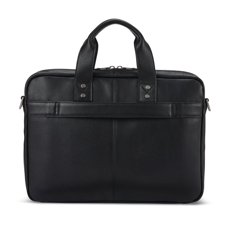 Samsonite Klassische Leder Slim Brief Laptoptaschen & Aktentaschen Schwarz | CH-DSV554721