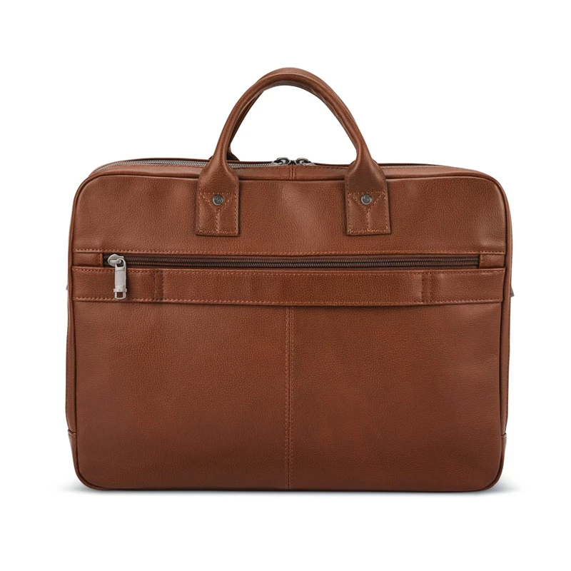 Samsonite Klassische Leder Toploader Businesstaschen Cognac | CH-DSV554665