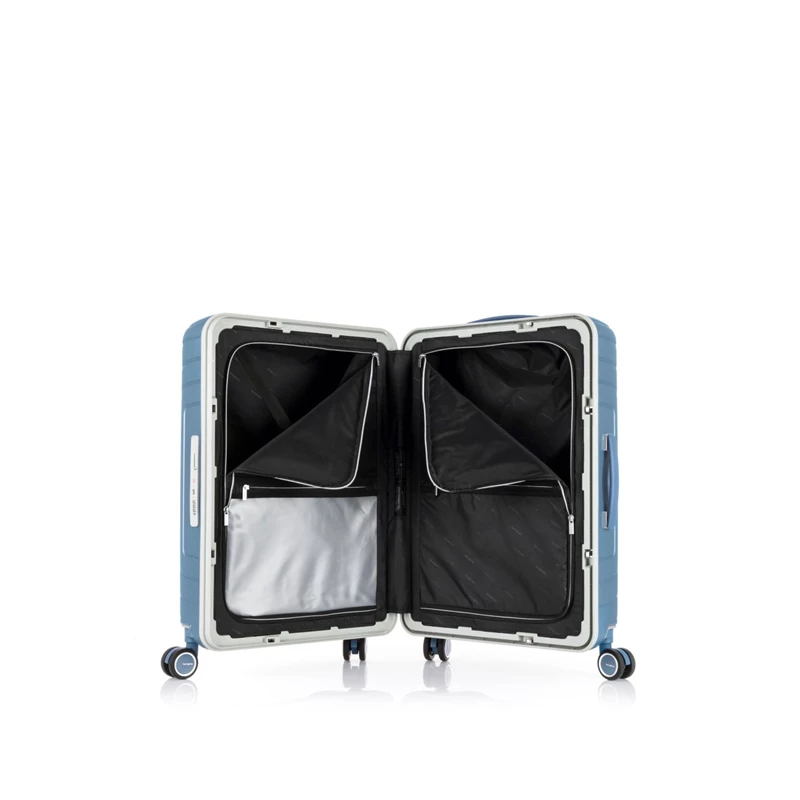 Samsonite Lite-Frame Checked Spinner Reisegepäck Blau | CH-DSV554850