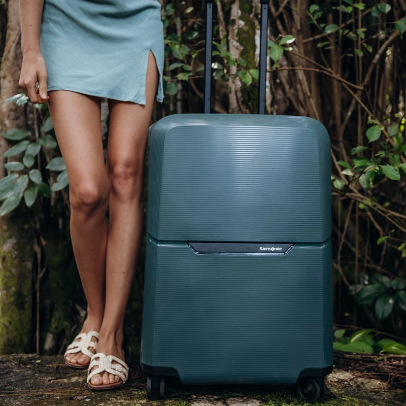 Samsonite Maxsum Eco Large Spinner Reisegepäck Grün | CH-DSV554829