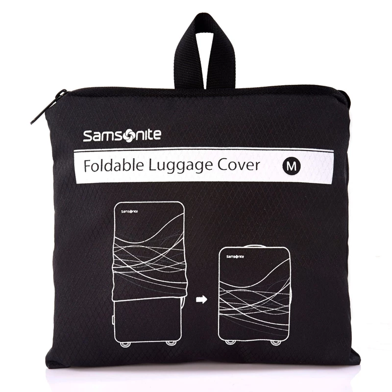 Samsonite Medium Foldable Luggage Cover Koffer Schwarz | CH-DSV554589