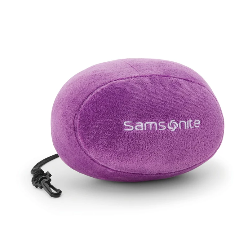 Samsonite Memory Foam Pillow w/Pouch Reisekomfort Ultraviolet | CH-DSV554633