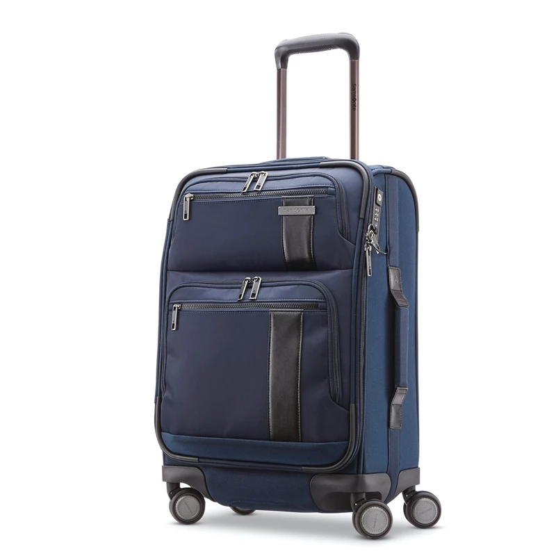 Samsonite NuRoad Carry-On Spinner Handgepäck Koffer Navy/Gunmetal | CH-DSV554734