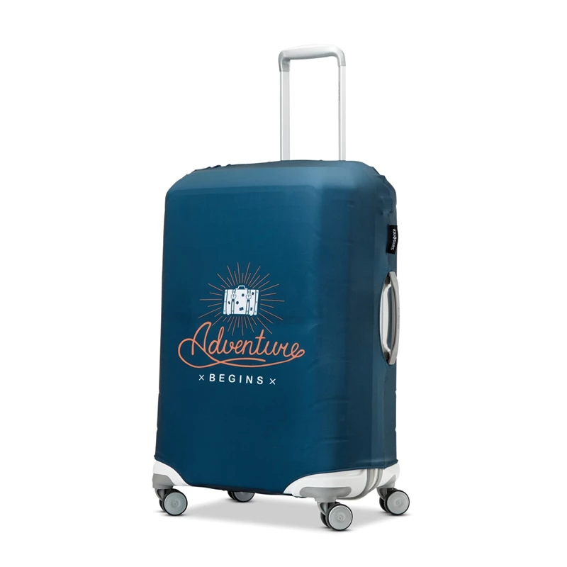 Samsonite Printed Luggage Cover M Koffer Adventure Begins | CH-DSV554583