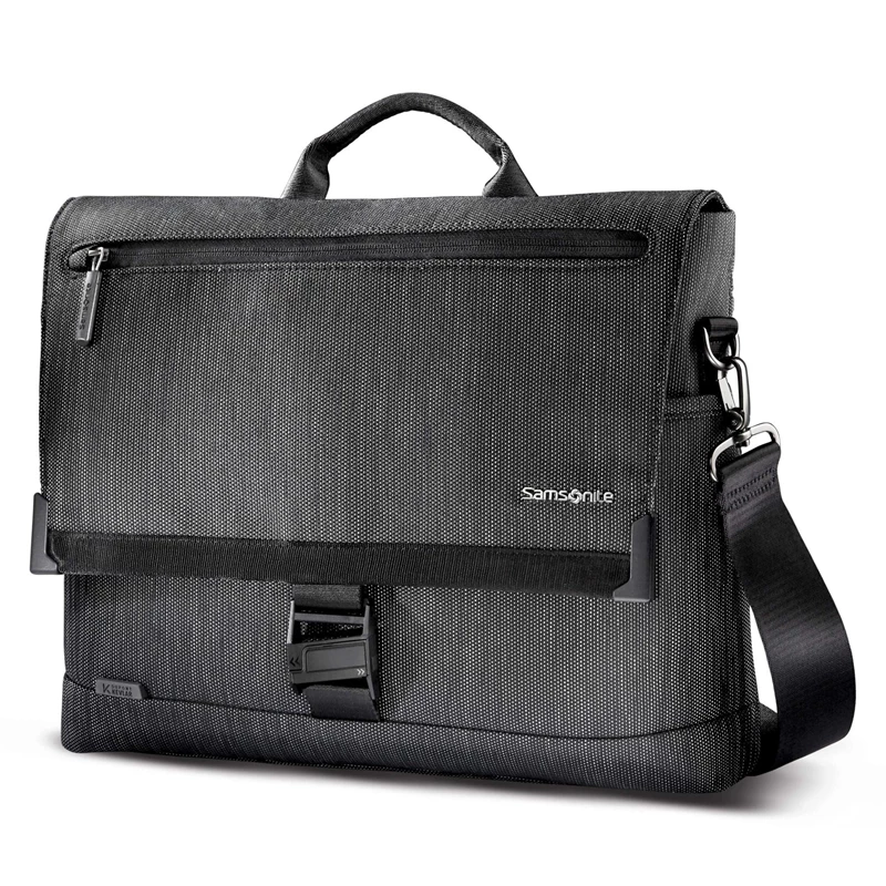 Samsonite SXK Core Messenger Laptoptaschen & Aktentaschen Black/Silver | CH-DSV554709