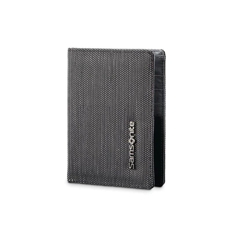 Samsonite SXK RFID Passport Wallet Geldbörsen & Reisepasshüllen Black/Silver | CH-DSV554640