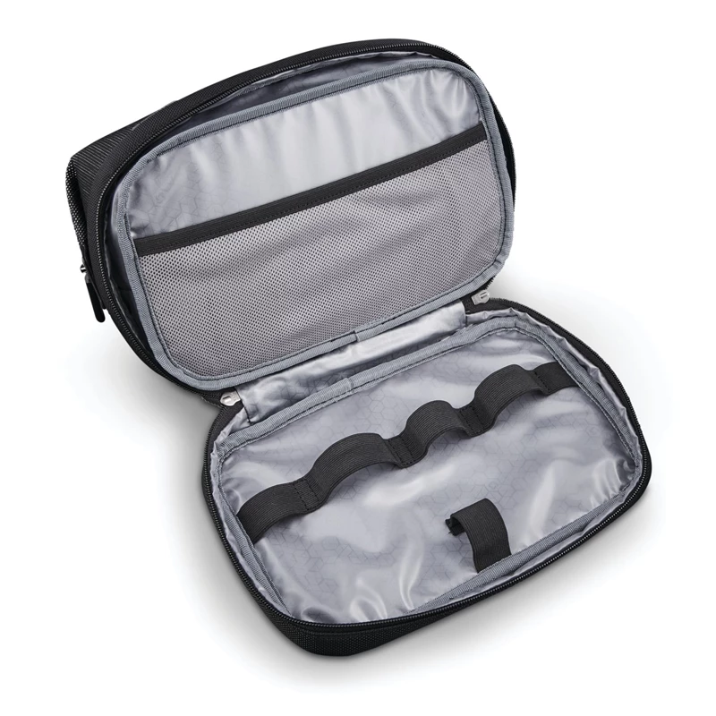 Samsonite SXK Toiletry Kit Toilettenartikel & Kosmetiksets Black/Silver | CH-DSV554614