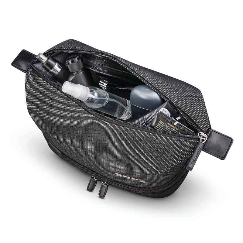 Samsonite SXK Toiletry Kit Toilettenartikel & Kosmetiksets Black/Silver | CH-DSV554614