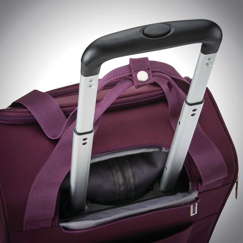 Samsonite Spinner Underseater with USB Port Underseat Koffer Hellbeige Grau | CH-DSV555011