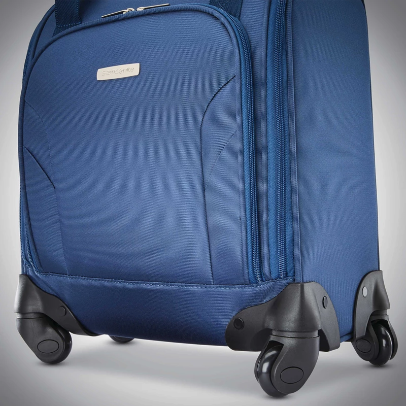 Samsonite Spinner Underseater with USB Port Underseat Koffer Schwarz Schwarz Weiß | CH-DSV555014