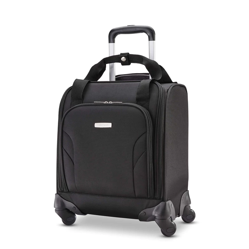 Samsonite Spinner Underseater with USB Port Underseat Koffer Schwarz Weiß Schwarz | CH-DSV555017