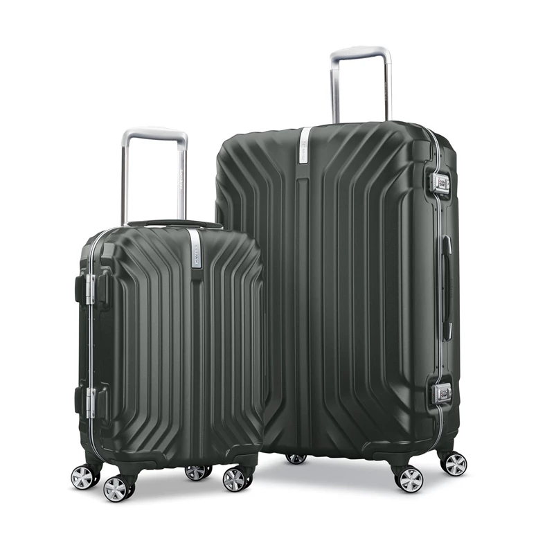 Samsonite Tru-Frame 2 Piece Set Hartschalenkoffer Olivgrün Grün | CH-DSV554901