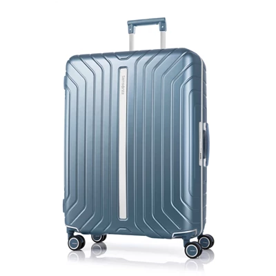 Samsonite Lite-Frame Checked Spinner Reisegepäck Blau | CH-DSV554850