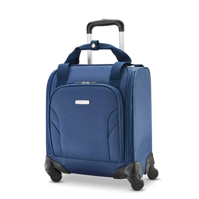 Samsonite Spinner Underseater with USB Port Underseat Koffer Schwarz Schwarz Weiß | CH-DSV555014